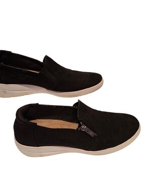 Anne Klein Women's Sport Black Slip-On Sneakers  Size 7.5 M